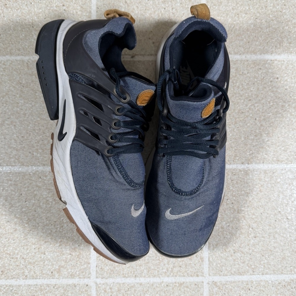 Nike Air Presto Premium Dark Obsidian Men's Sneakers Sz 10 (848141-400)